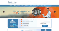 Desktop Screenshot of breatheinternet.com